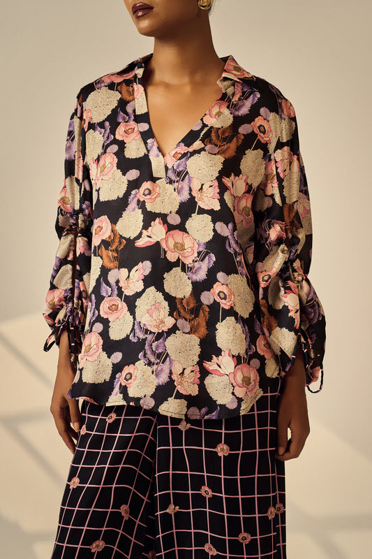 BLOOM TIE SHIRT
