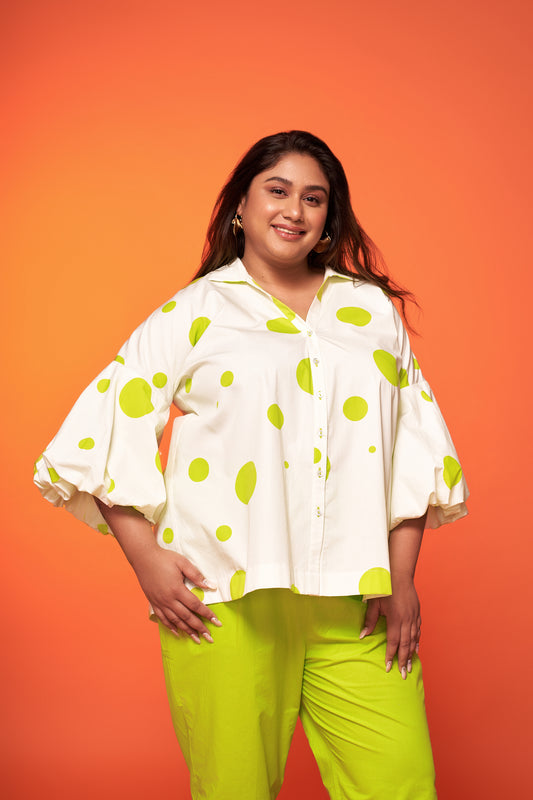 POLKAVERSE BELLOW SHIRT