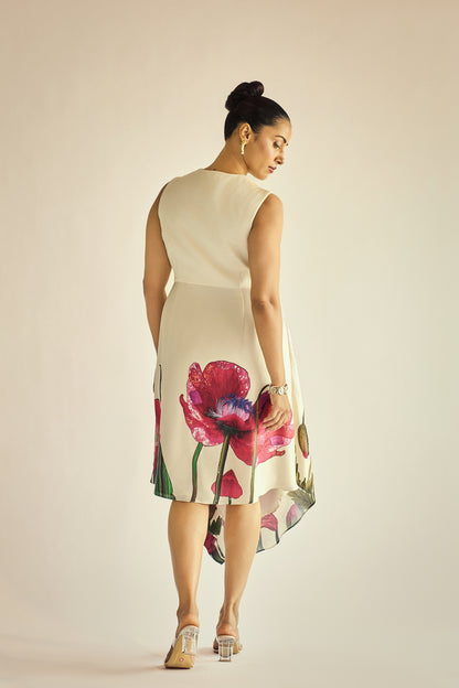 MAGNOLIA OVERLAP DRESS