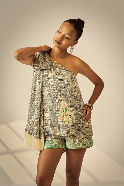 CITY GROOVE FRINGE TOP