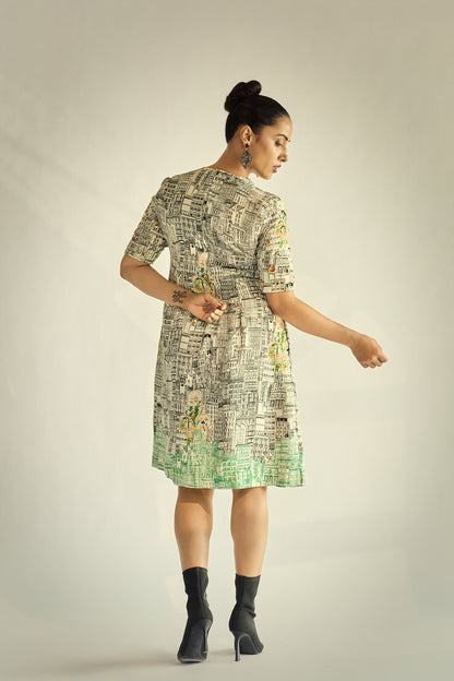 METRO MOSS DRESS