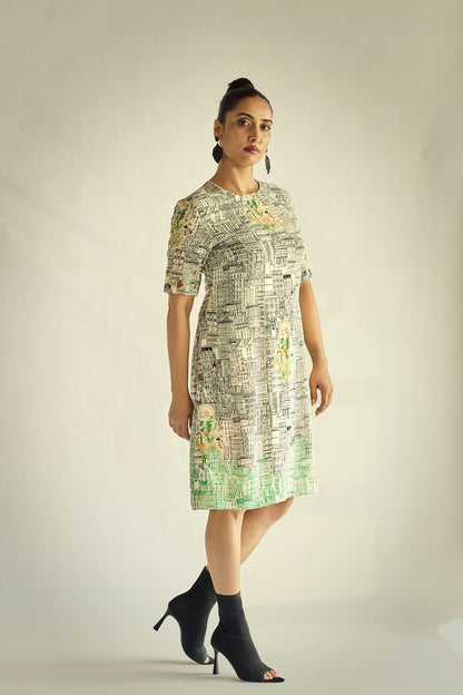 METRO MOSS DRESS
