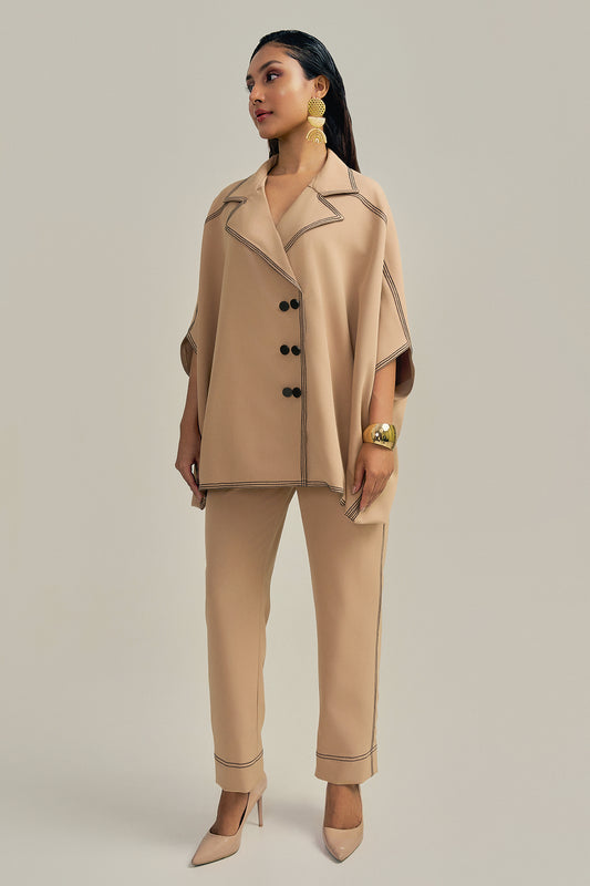 THE TAN STITCH CO-ORD SET