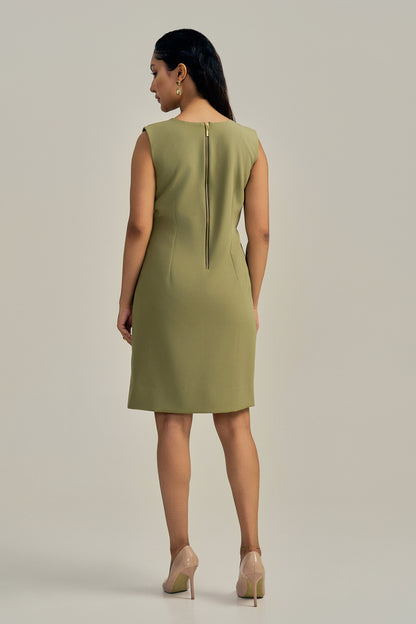 BUTTONED HARPER DRESS