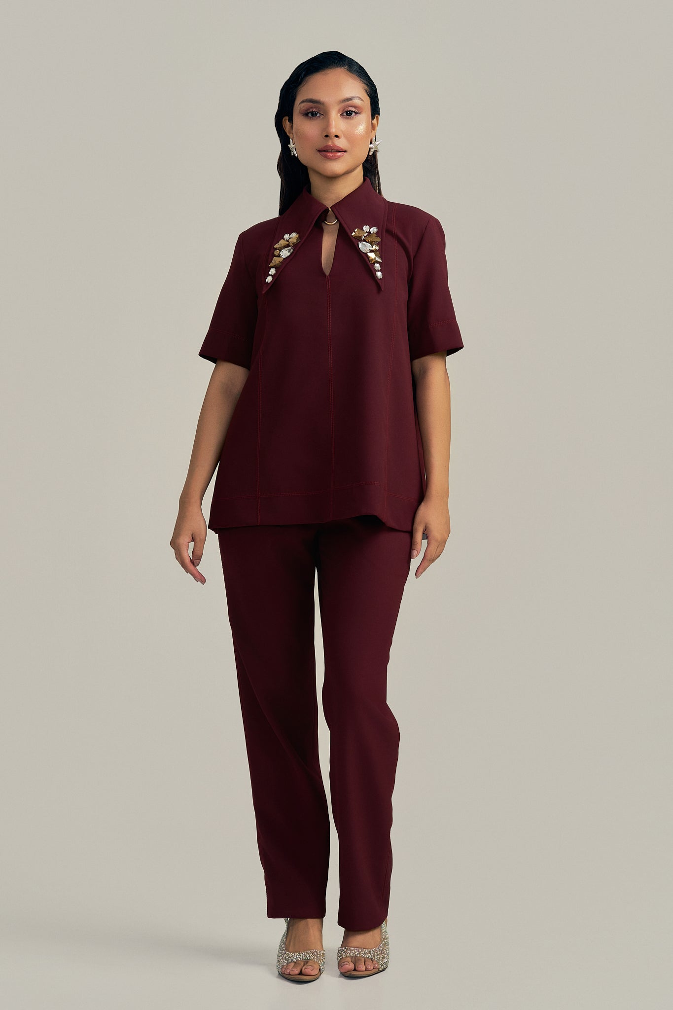 MERLOT EDGE CO-ORD SET