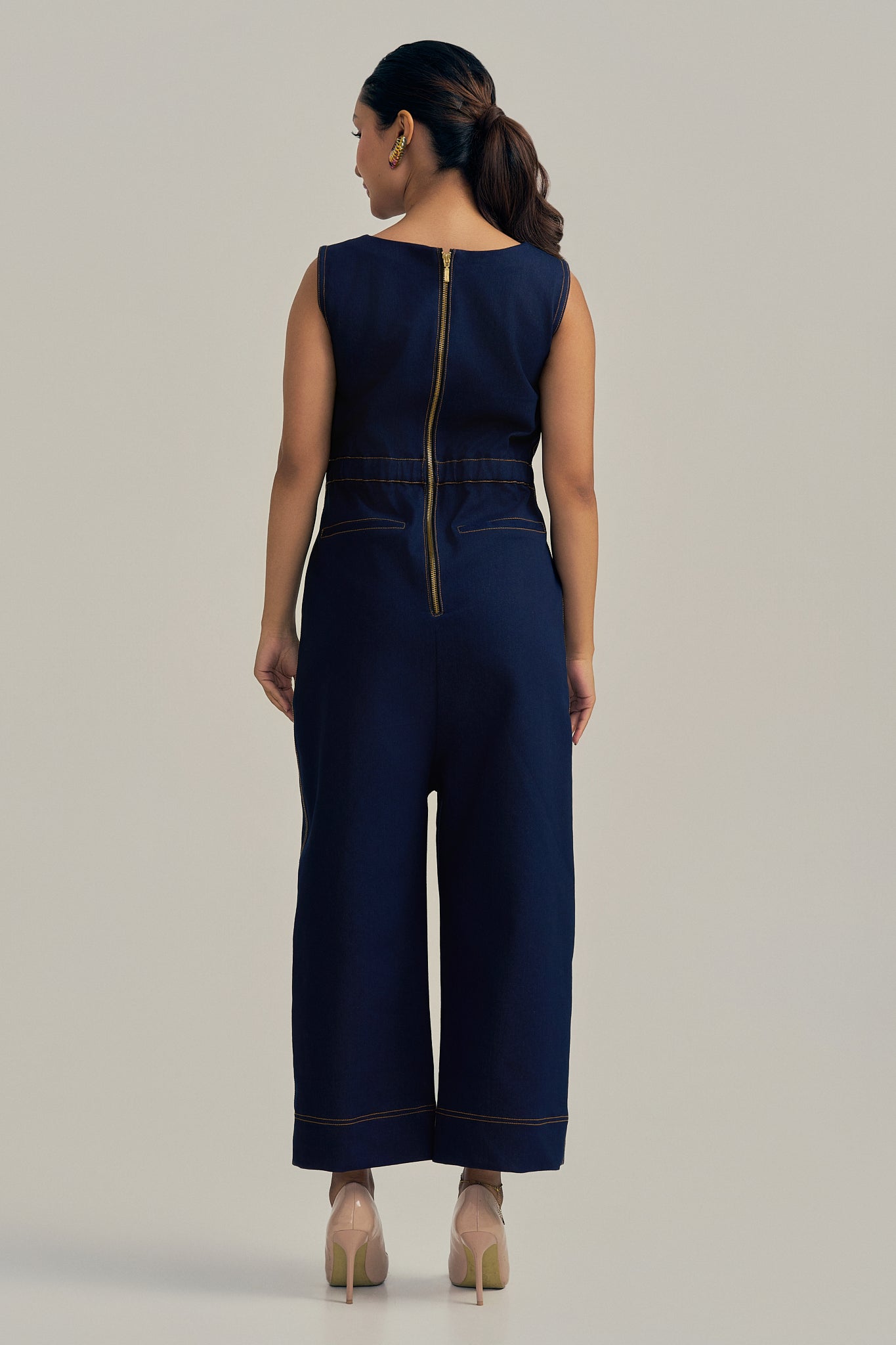 STARLIT INDIGO JUMPSUIT