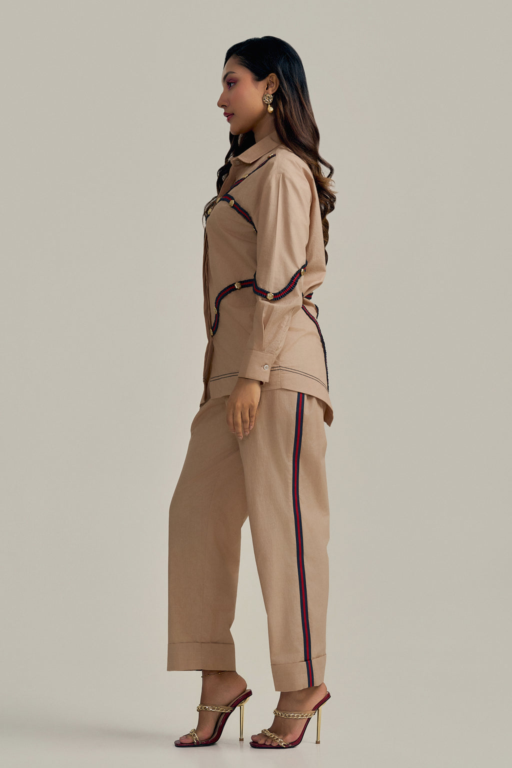 TWILL TRIM CO-ORD SET