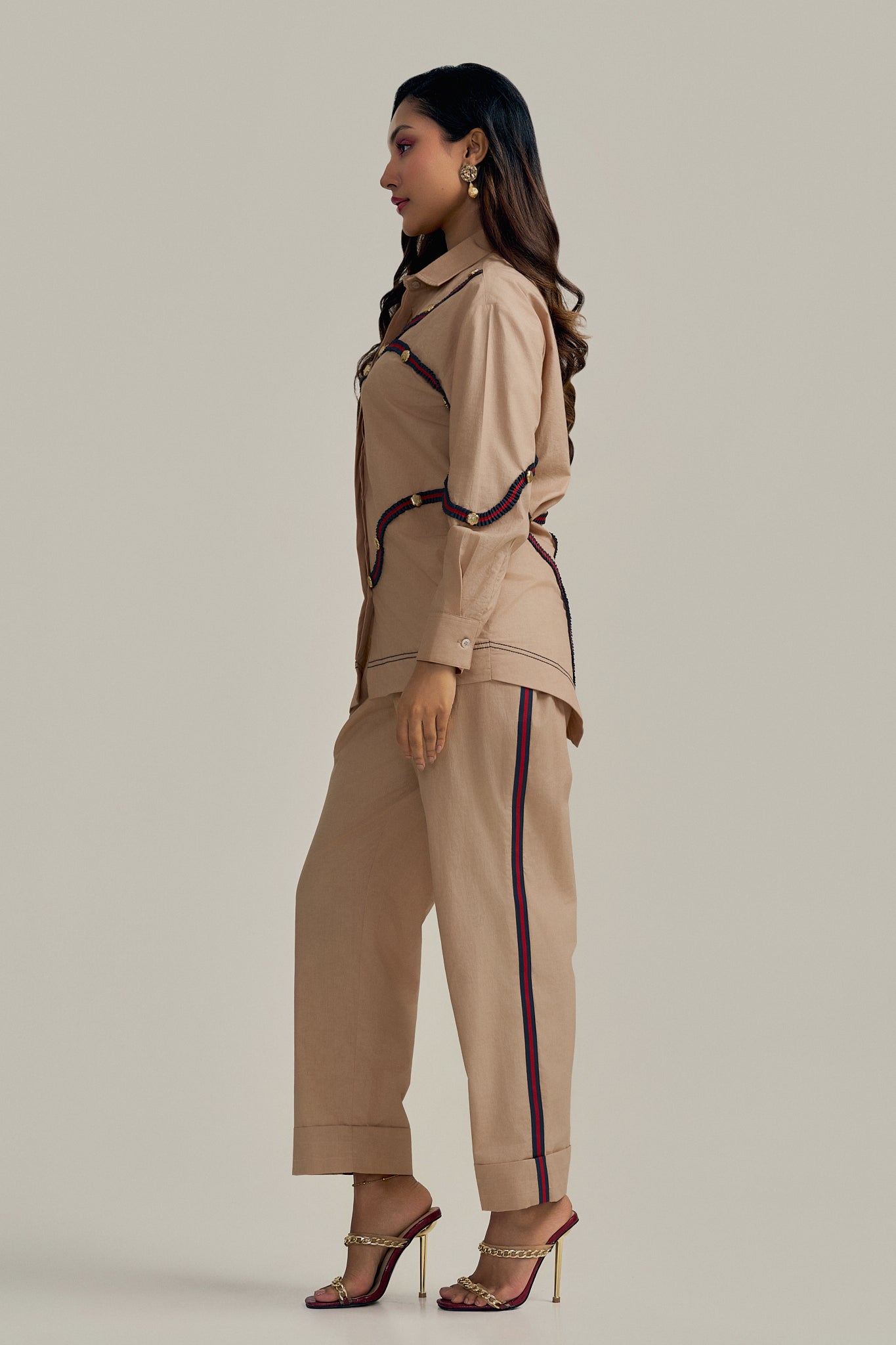 TWILL TRIM CO-ORD SET