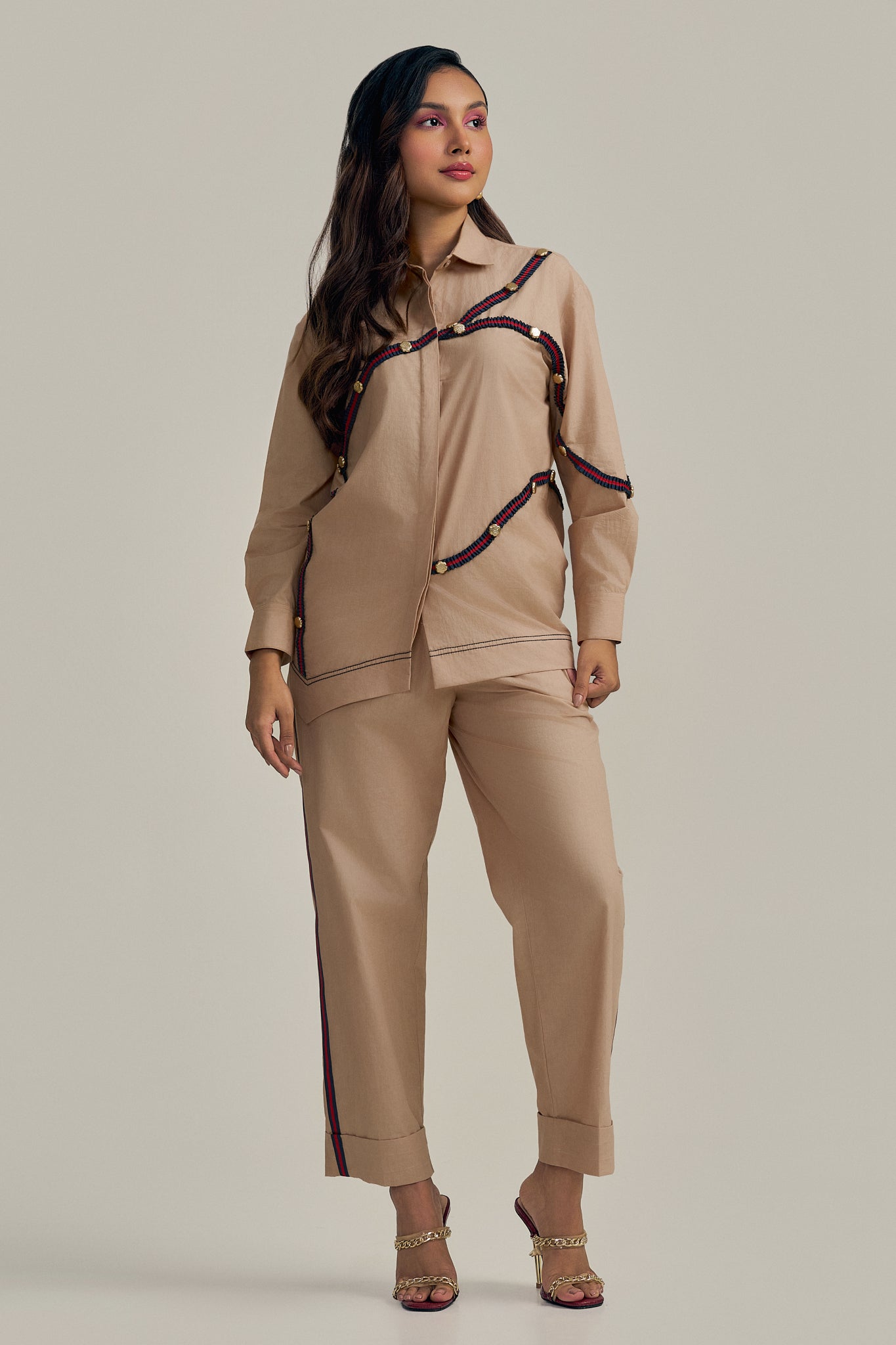 TWILL TRIM CO-ORD SET