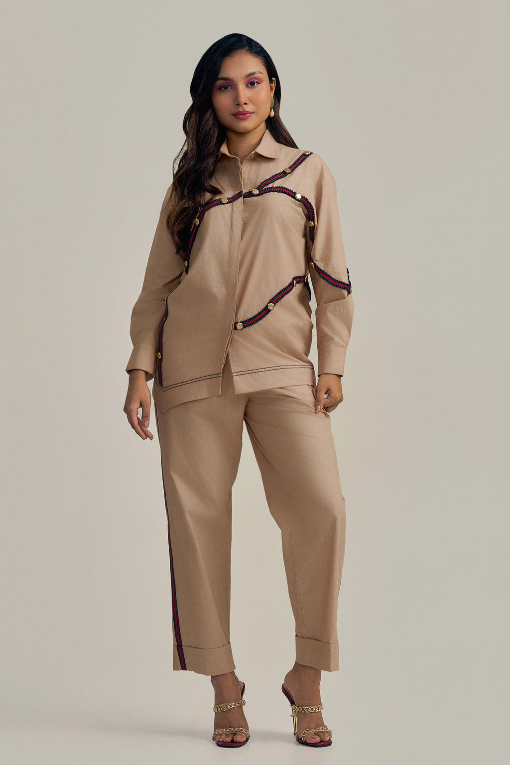 TWILL TRIM CO-ORD SET
