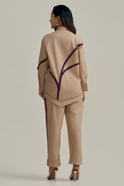 TWILL TRIM SHIRT
