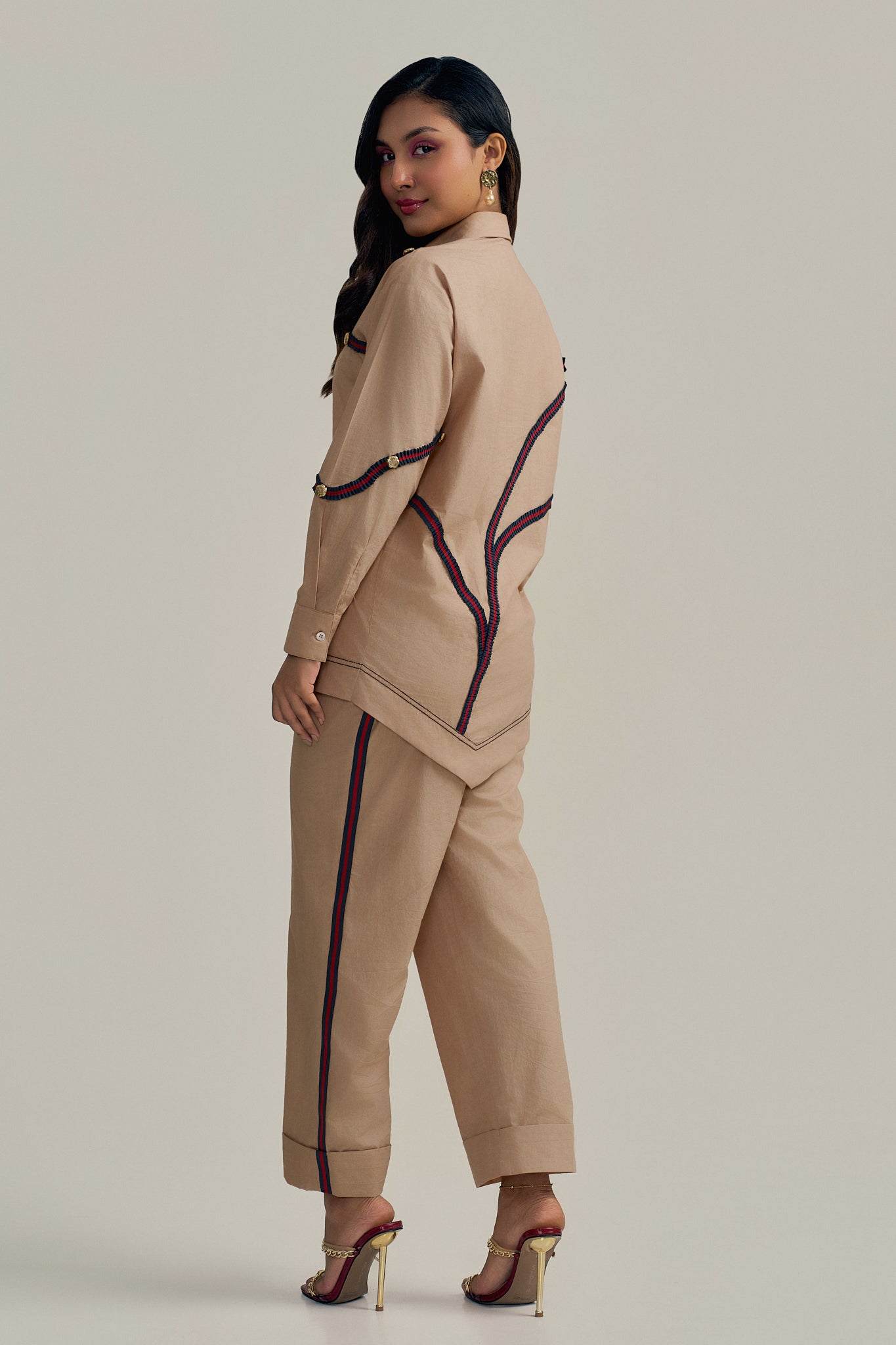 TWILL TRIM CO-ORD SET