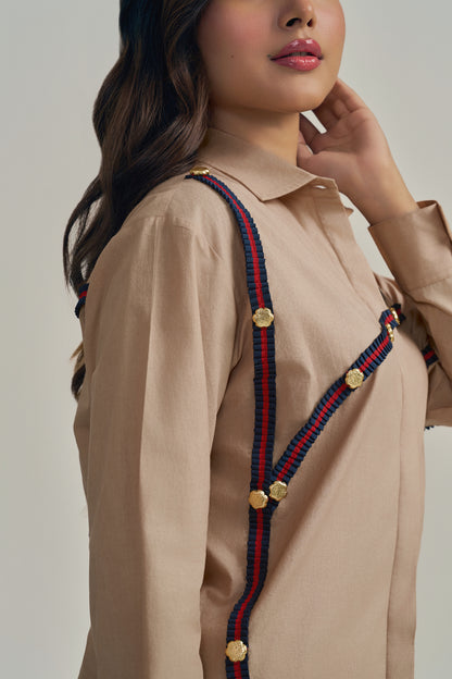 TWILL TRIM SHIRT
