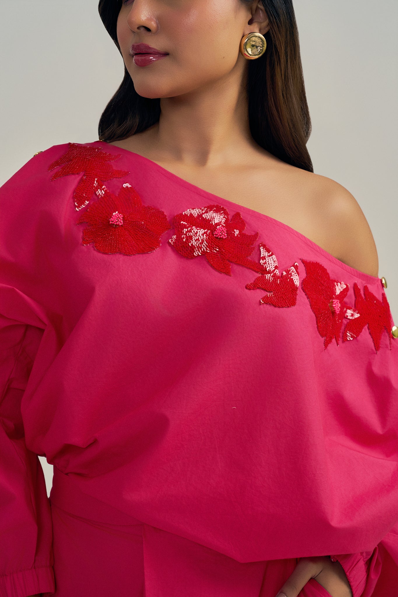 FUCHSIA FLAME CO-ORD SET