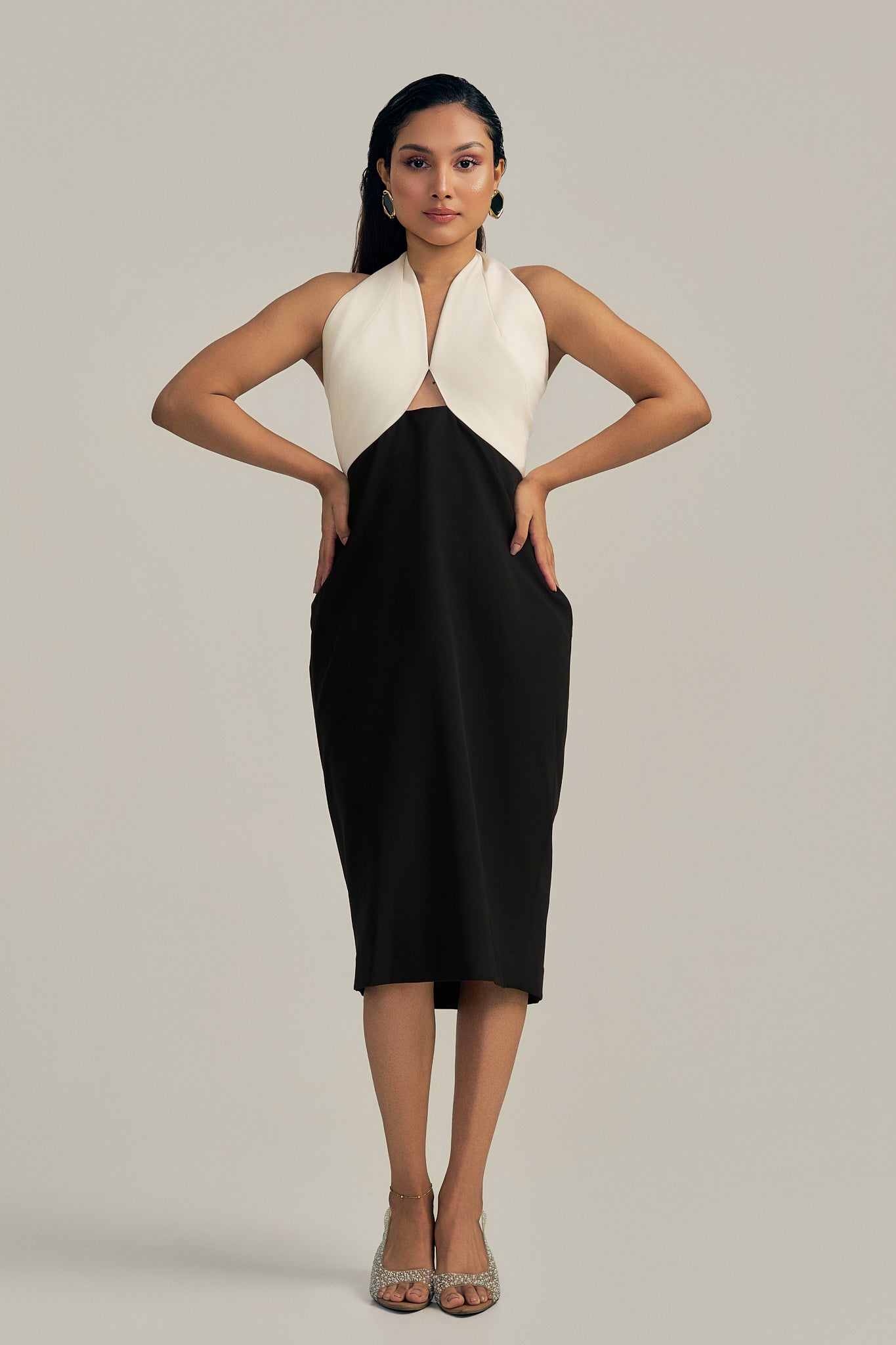 MONOCHROME MUSE DRESS
