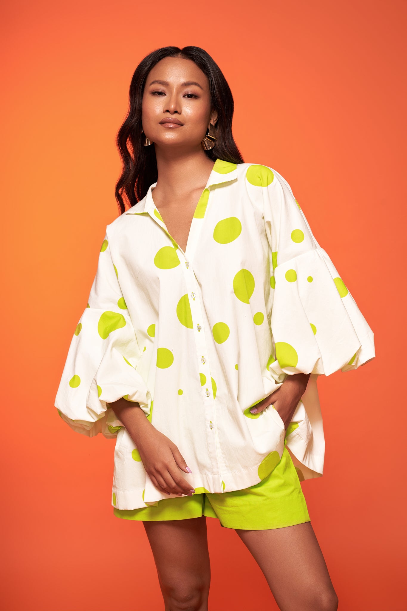 POLKAVERSE BELLOW SHIRT