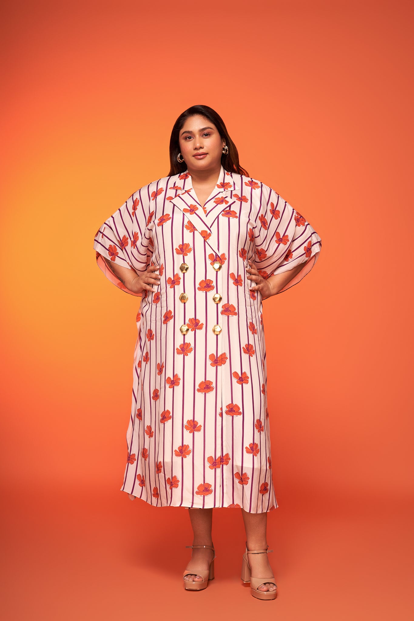 AZURI KAFTAN DRESS