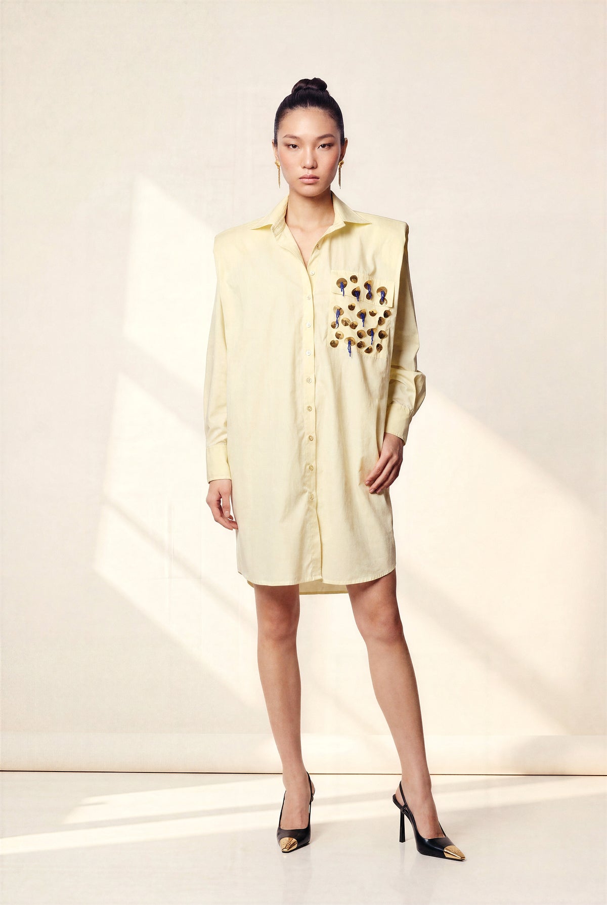 POEM SHIRT DRESS