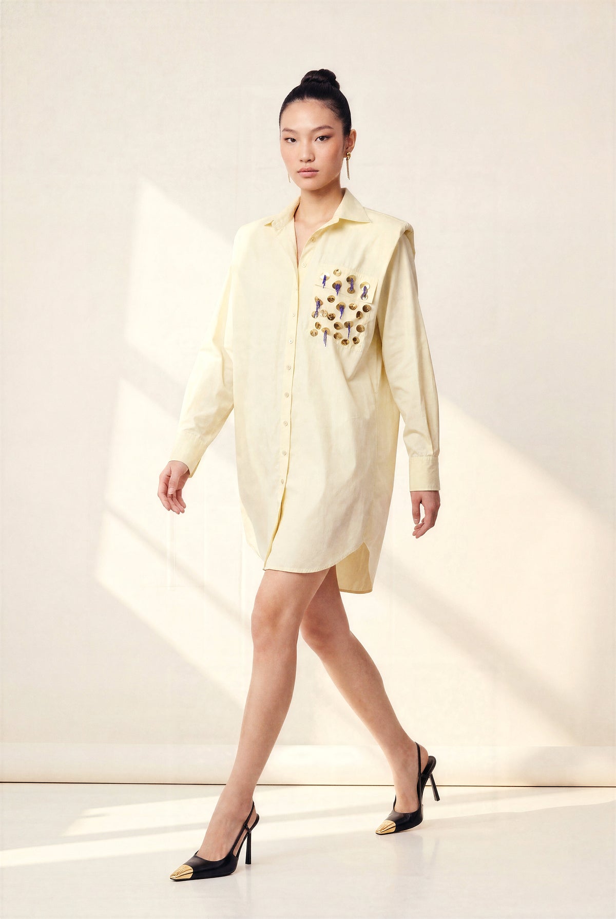 POEM SHIRT DRESS
