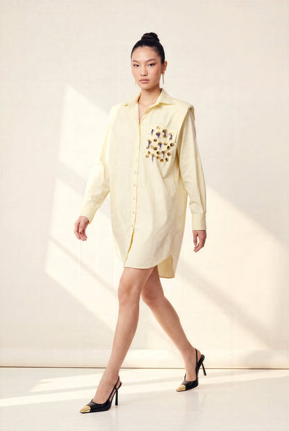 POEM SHIRT DRESS