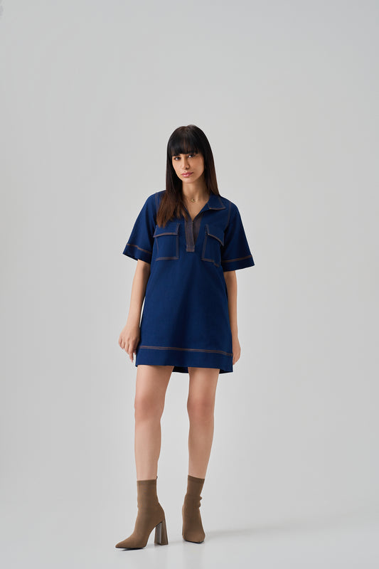 DENIM COHERENCE DRESS