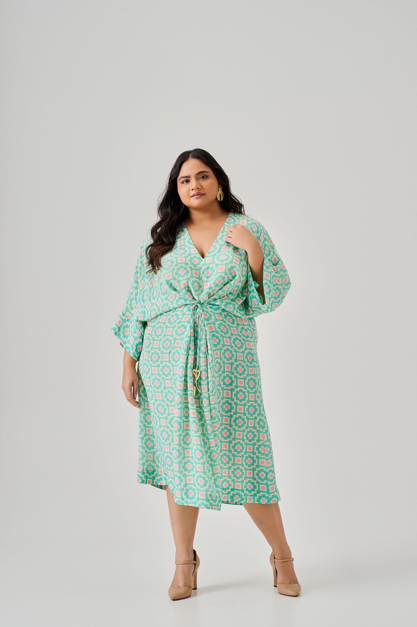 ISLAND TIE-UP DRESS