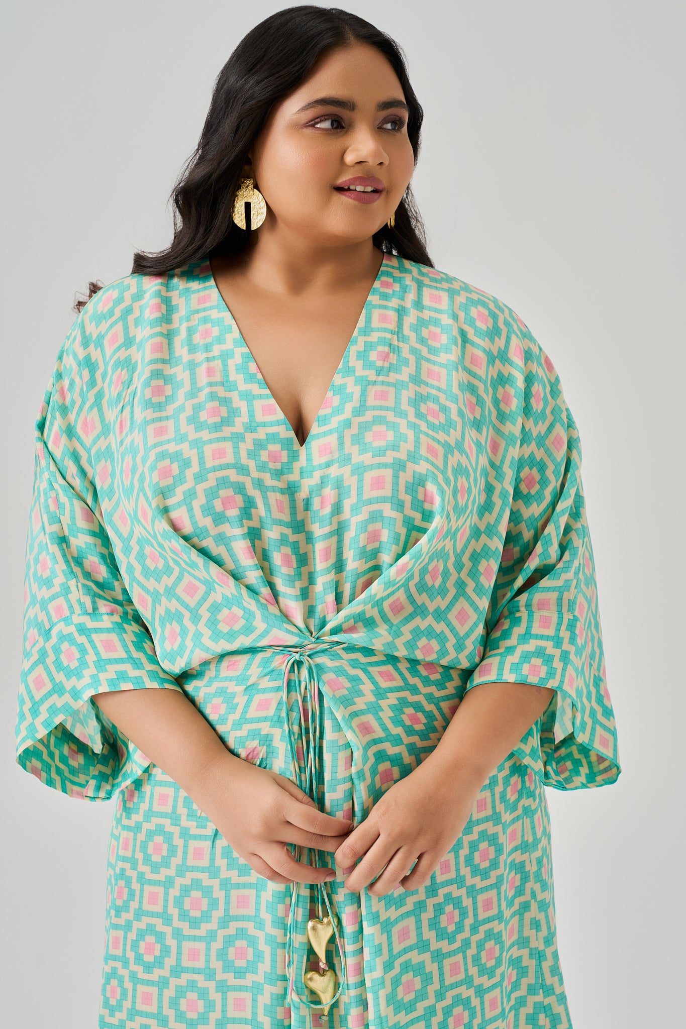 ISLAND TIE-UP DRESS