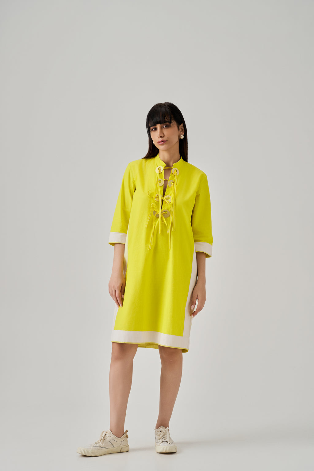 TIE DRIFT DRESS