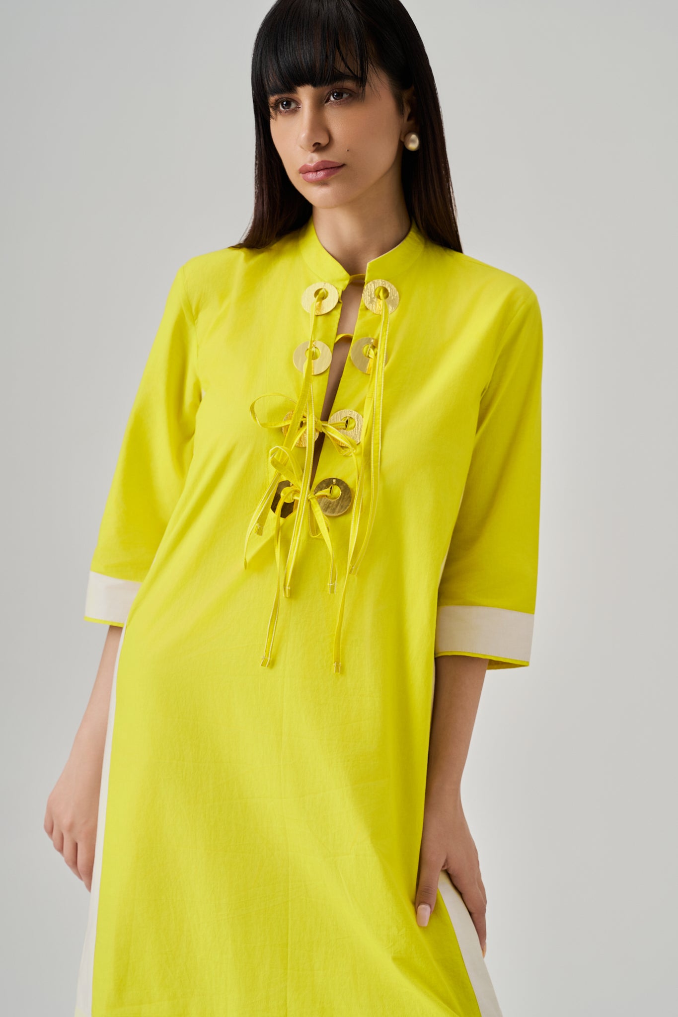 TIE DRIFT DRESS