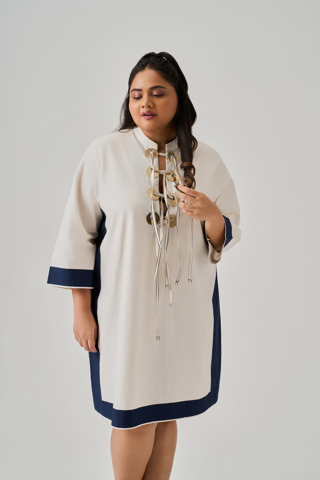 TIE DRIFT DRESS