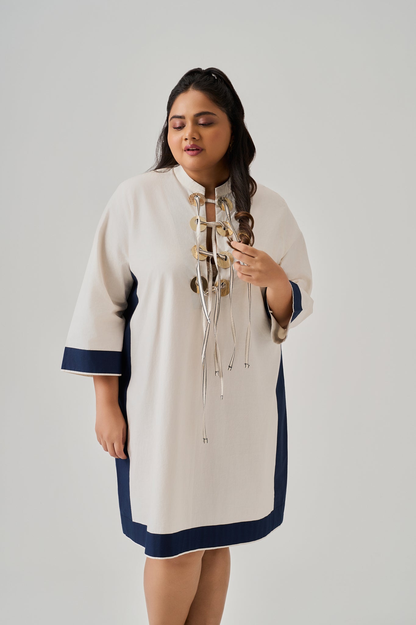 TIE DRIFT DRESS