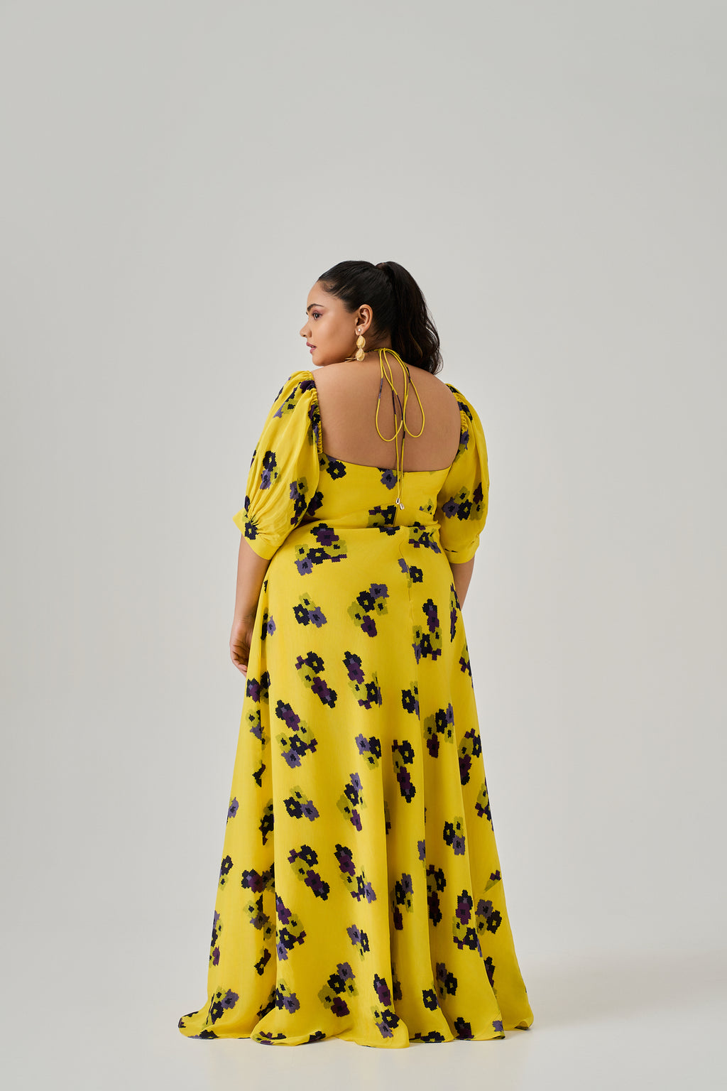 VECTOR RUCHED DRESS