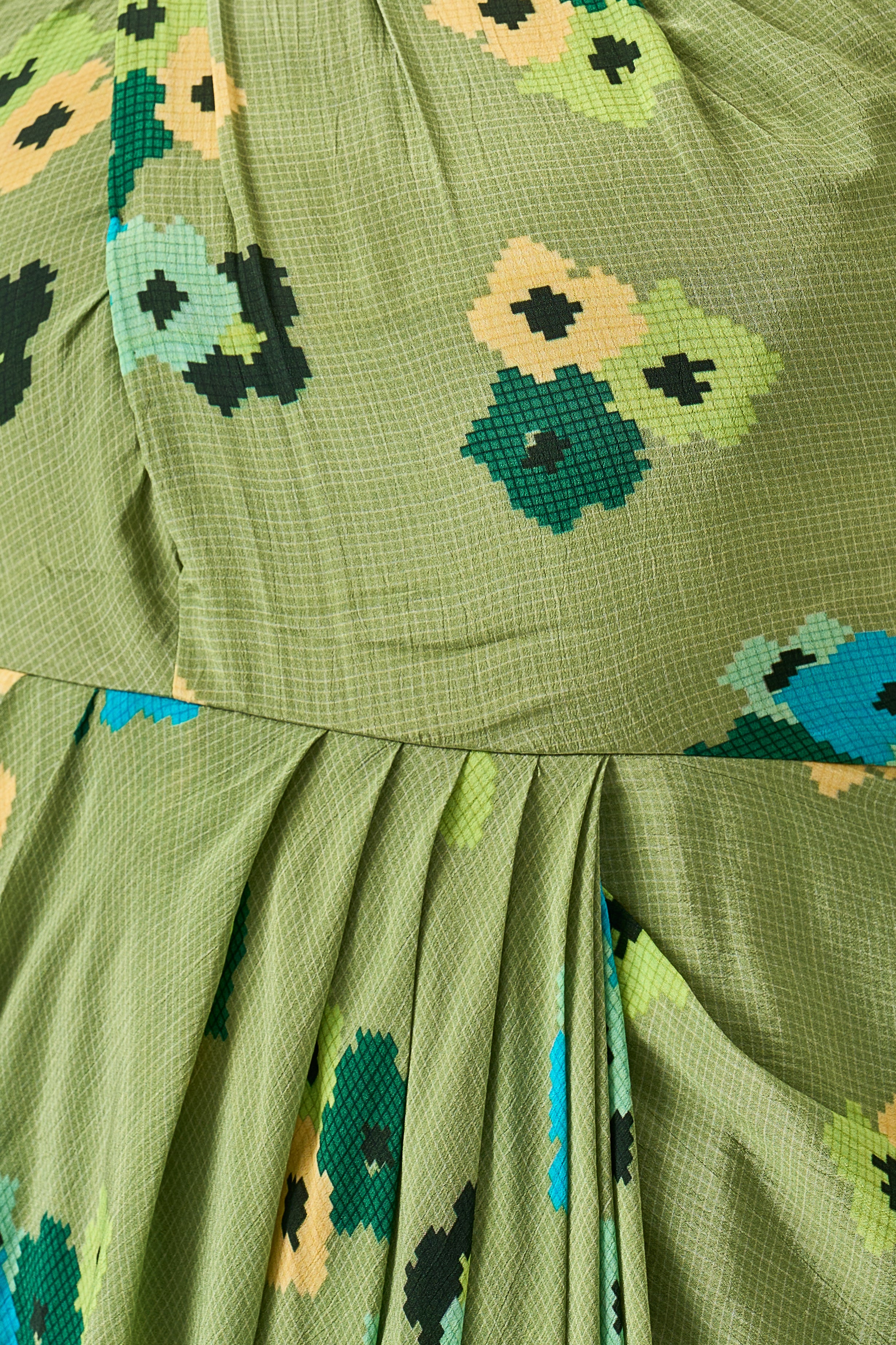 TWIST DRAPE DRESS