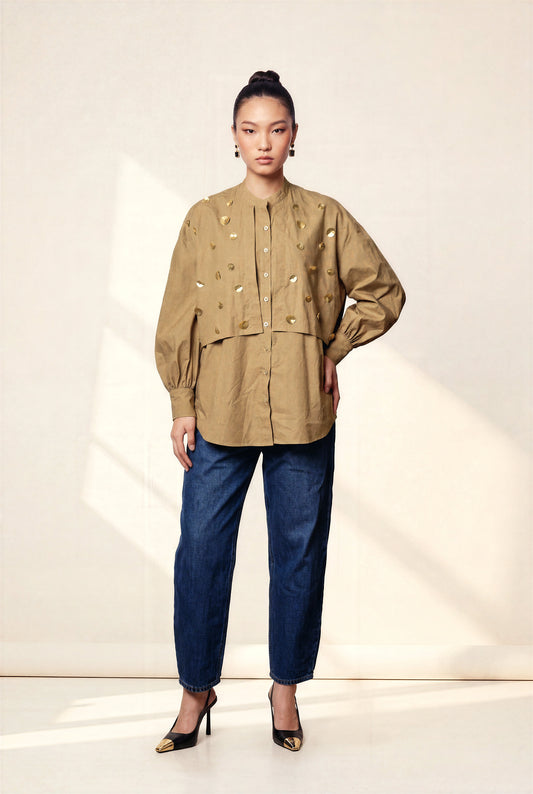 SANDY COIN SHIRT