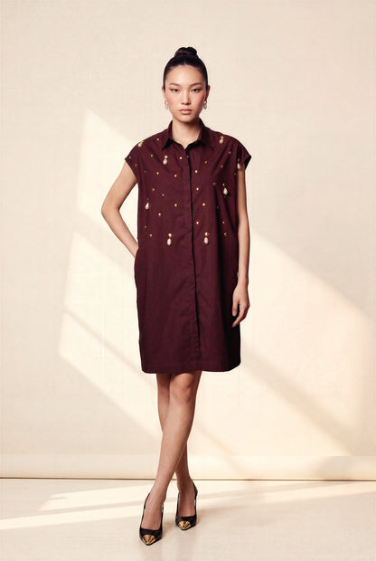 CHERIE SHIRT DRESS