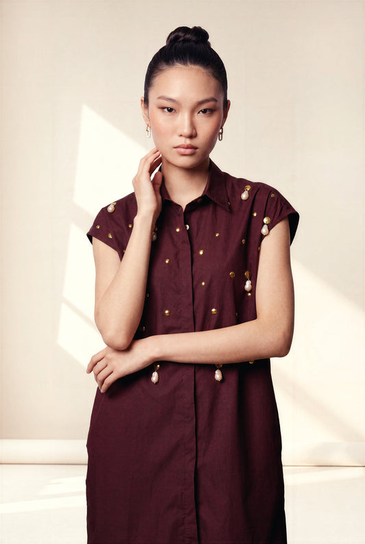 CHERIE SHIRT DRESS