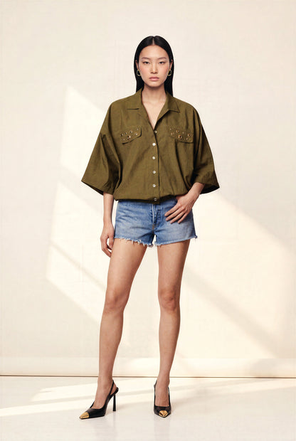 NOVA RIVETED SHIRT