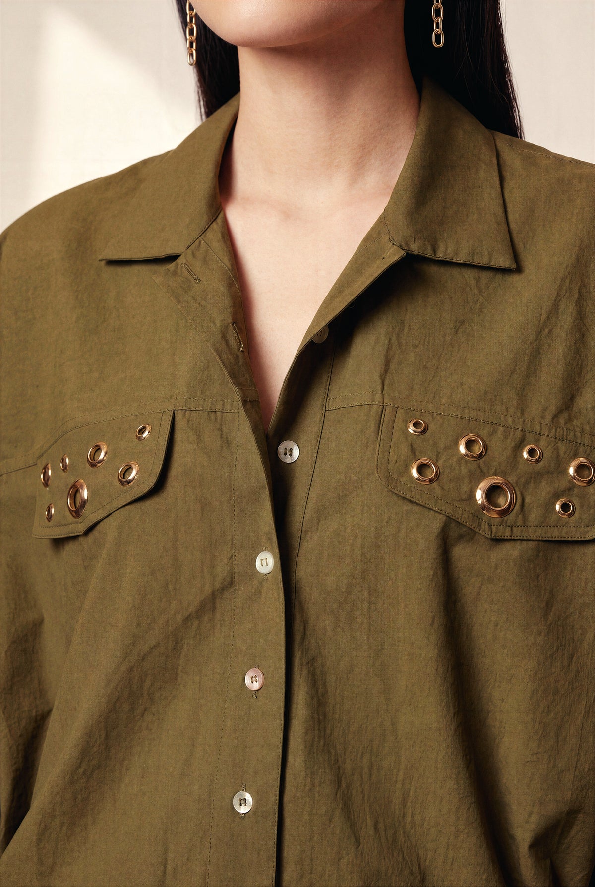 NOVA RIVETED SHIRT