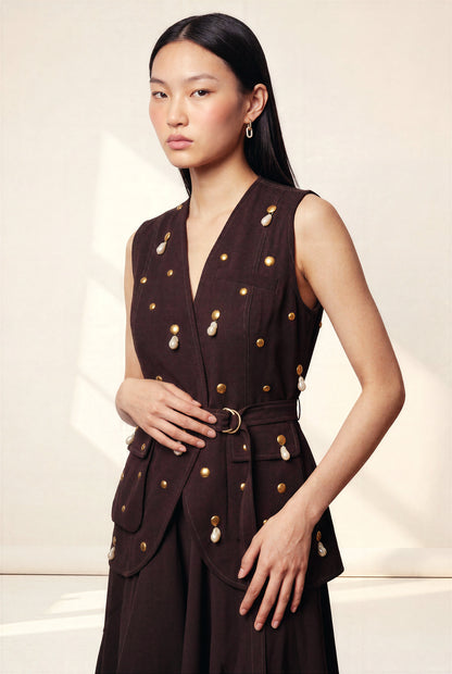 BAROQUE MOCHA JACKET
