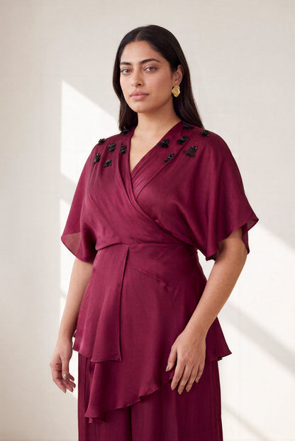 ROSETTE TOP (WINE)