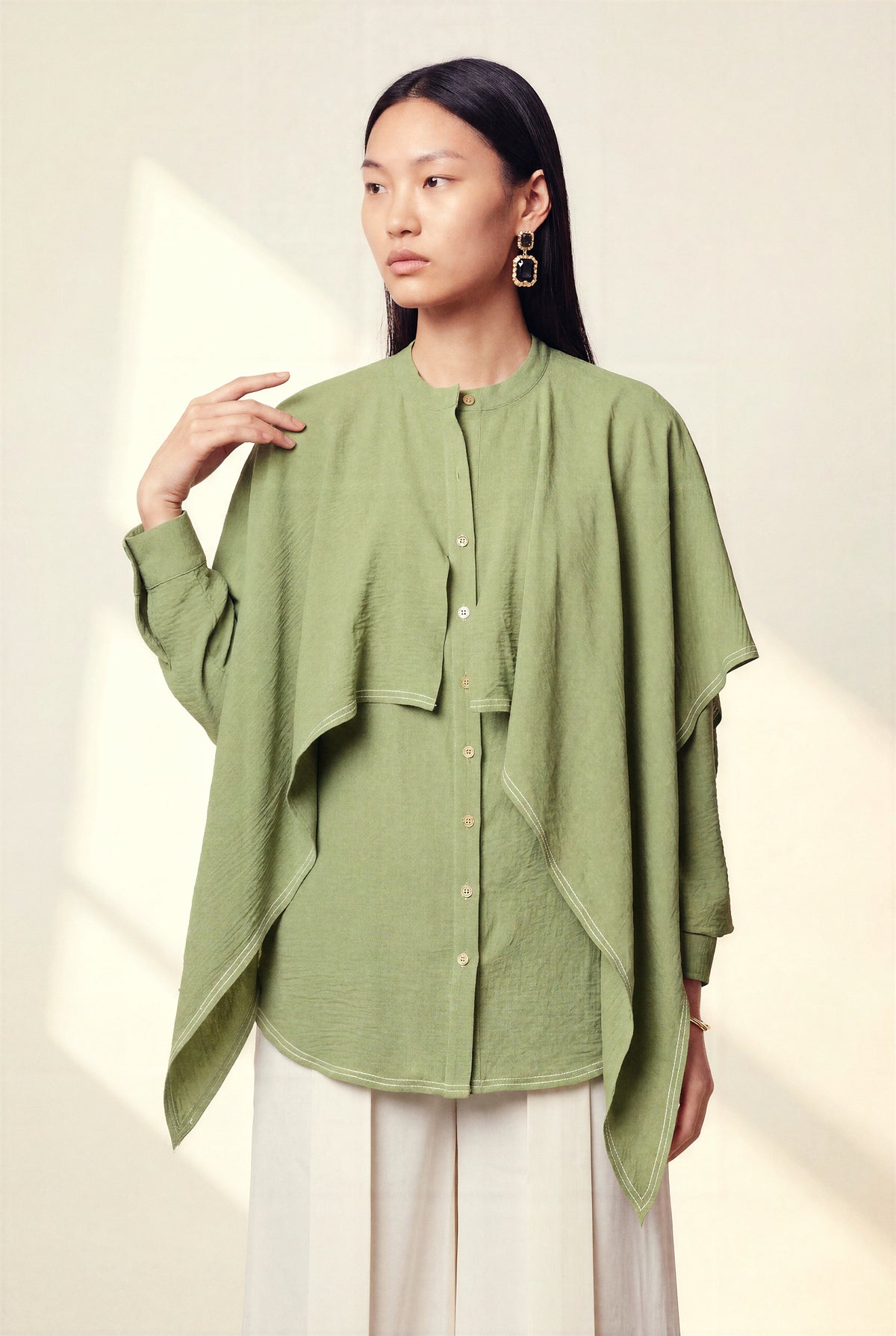 MICA CAPE SHIRT