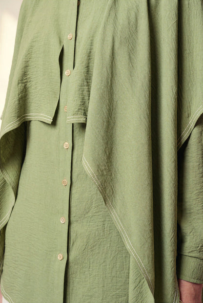 MICA CAPE SHIRT